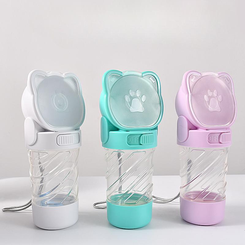Pet Supplies Dog Outing Water Cup Dog Kettle Portable Tumbler Dog Walking Water Bottle Pet Water Fountain