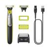 Barbeador elétrico - - OneBlade Pro - Lâmina dupla face - 14 ajustes de altura - autonomia de 90 min