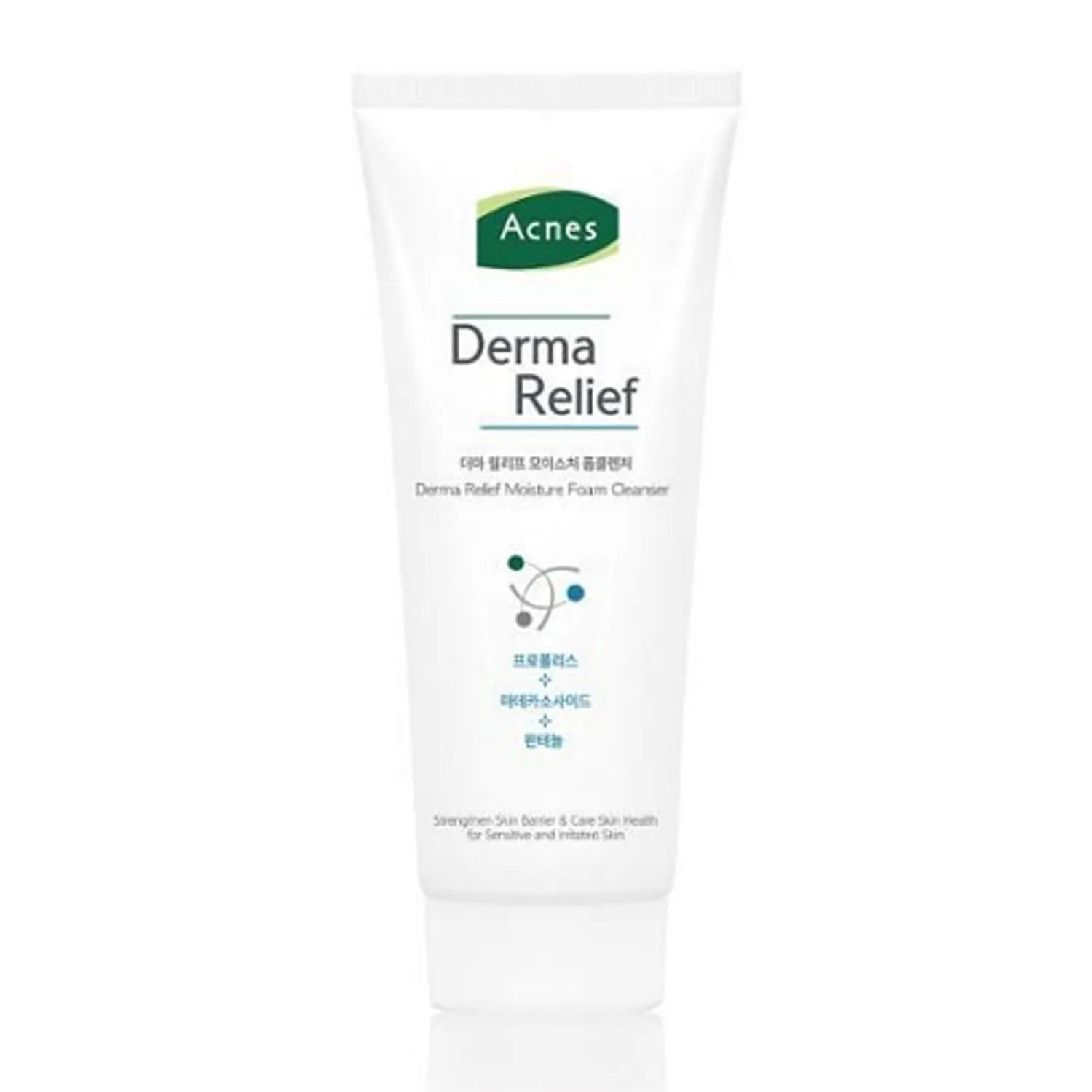 Acnes Derma Relief Moisture Foam Cleanser 200ml 1ea