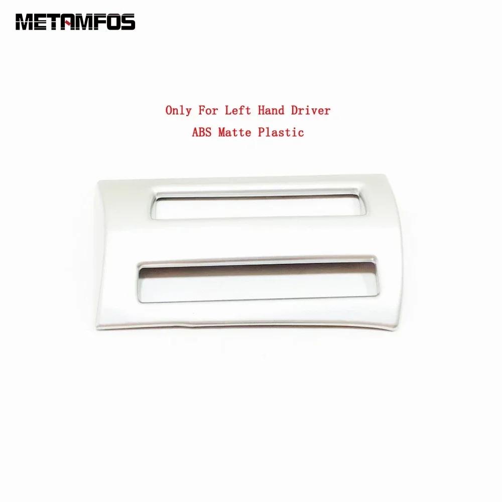 Head Light Lamp Switch Cover Trim For Nissan X-trail Xtrail Rogue T33 Qashqai J12 -2024 2025 Carbon Fiber Car Accessories