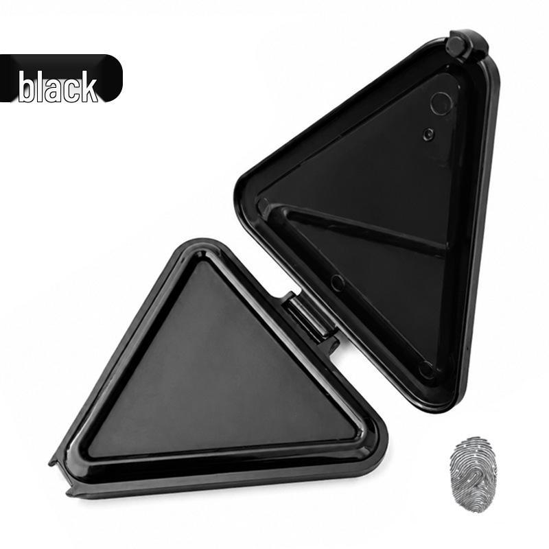 Mini Quick-Dry Fingerprint Ink Pad - Portable, Wash-Free, Anti-Counterfeit Stamp