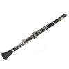 Beginner's Clarinet, Made of Durable Wood, Includes Cleaning Cloth, Bb Key Clarinet, Black