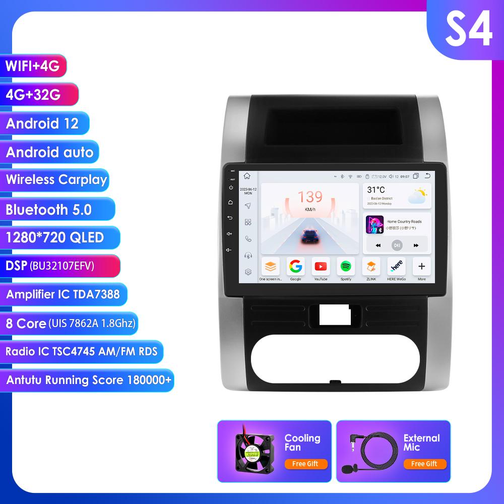 

Hizpo 10.1 Hizpo 2Din Android Auto Автомагнитола для Nissan XTrail 2 T31 2007 - 2015 CarPlay 4G BT GPS Навигация RDS DSP UI7862 Интеллектуальная FM Головное устройство S4 8Core 4G 32G