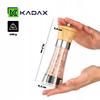 KADAX Pfeffer- und Salzmühle Kräuter Handmühle Regulierung