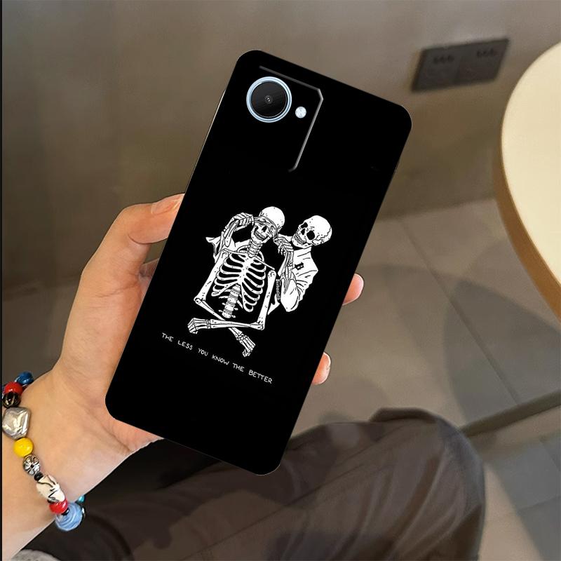 

Death Skull Bones Clown Circus Case For Realme 15 14 11 12 13 Pro Plus GT7 Pro GT6 C55 C51 C53 C35 C33 C61 C65 C67 C71 C75 Realme 10 Pro Plus