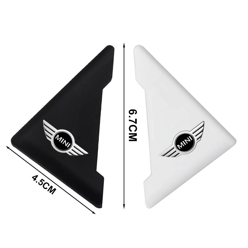 2Pcs Car Door Guard Edge Corner Protector Sticker Car Styling For MINI JCW CLUBMAN COUNTRYMAN CLUBVAN VAN Vision Urbanaut COUPE