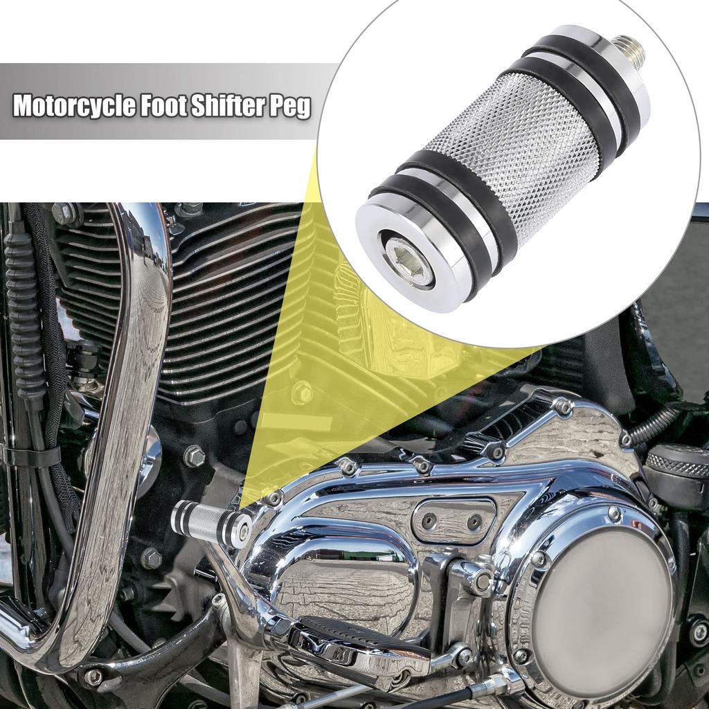 Motoforti Motorcycle Foot Shifter Pegs Shifter Accessories Foot Pegs for Harley Compatible Softail Compatible Sportster Dyna