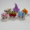 Charm Ghostly Dolls Pendants, Soft Yarns Craft Knitted Dolls, for Personalizations Styles Keychains Expression Pendants
