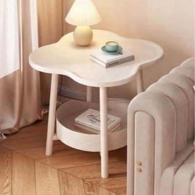 Creative Two-Layer Outdoor Table for Girls' Birthday, Casual Storage, Irregular Design - Free Shipping