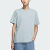 Adidas Originals Soft Comfortable Knitted Simple Short Sleeve Tee Men Tops Magic-Grey KC3122
