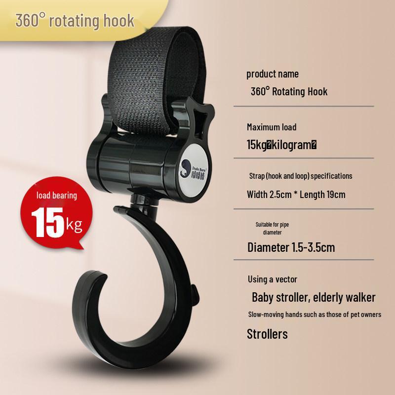 Universal Electric Vehicle Handlebar Hook for Motorcycle, Tricycle, and Takeaway Load.