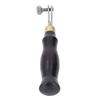Stainless Steel Leather Edge Creaser 0.5mm Adjustable Leather Groover Tool  For Leathercraft
