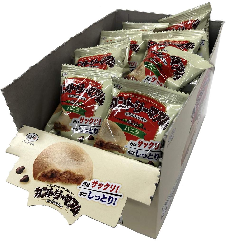 Fujiya Country 1 piece x 40 pieces Ma'am (vanilla)