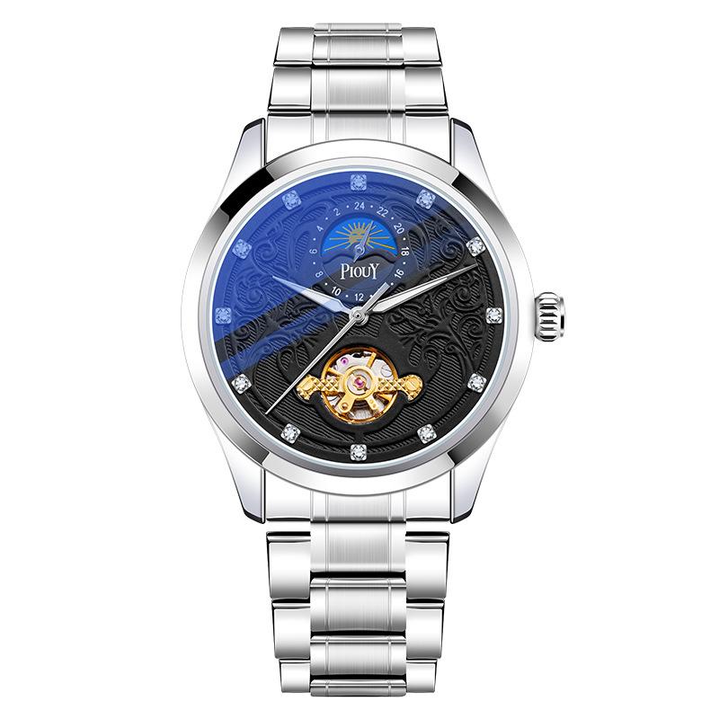 Top Brand New Men's Watch Mechanical Men's Watch Tourbillon Luminous Business Watch Automatic Mechanical Men's Watch