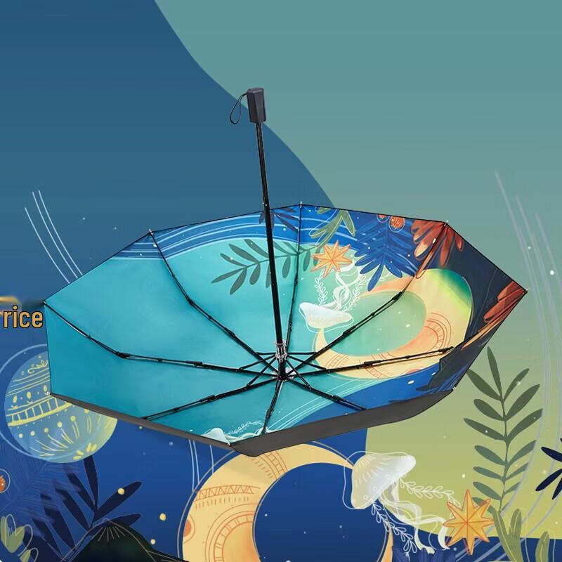 Hongye Inverted 3-Fold Sun Rain Umbrella