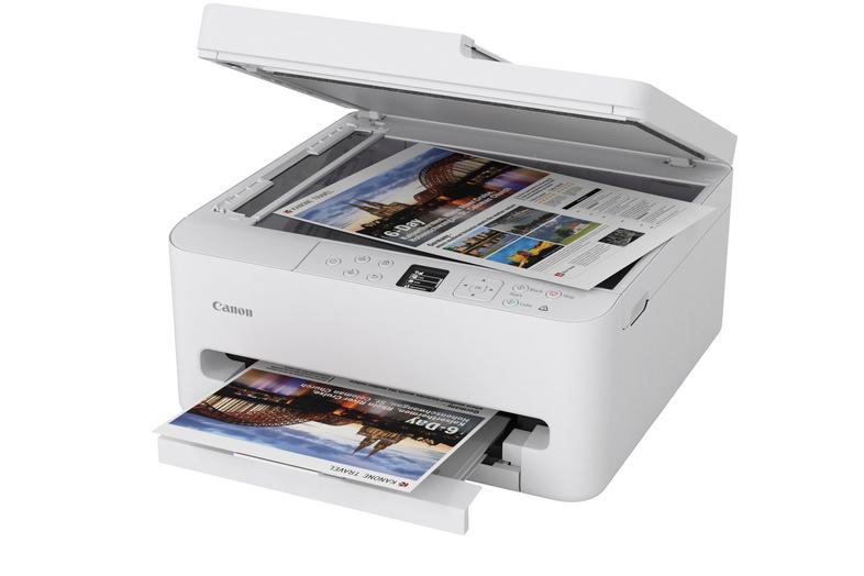 Canon pixma ts7550i all-in-one printer white