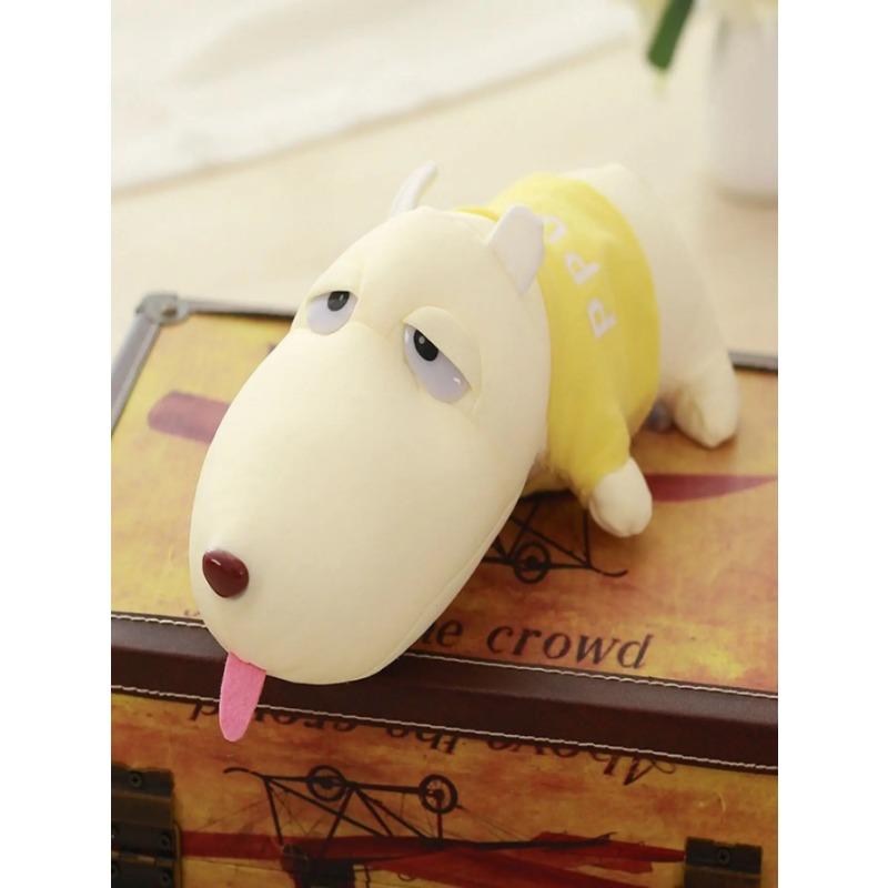 

Мужская и женская плюшевая собака из бамбукового угля с большой головой, украшение для автомобиля, тряпичная кукла, автомобильная кукла, собака для вечеринки, подходит для праздничных подарков