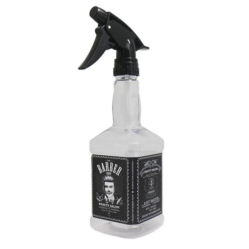 650ML Hair Mister Spray Bottle Barber Atomizer Continuous Mist Spray Bottle Hairdresser Hairspray Barber Water Hair Spary Sprey