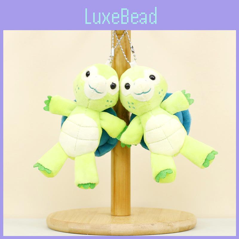 Fashionable Plush Turtle Keychain Adorable 12cm Turtle Bag Charm Cute Turtle Stuffed Animal Key Holder
