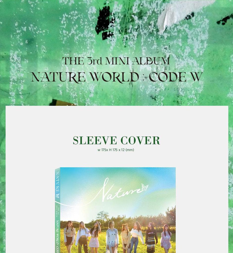 NATURE - Mini 3rd Album [NATURE WORLD : CODE W]
