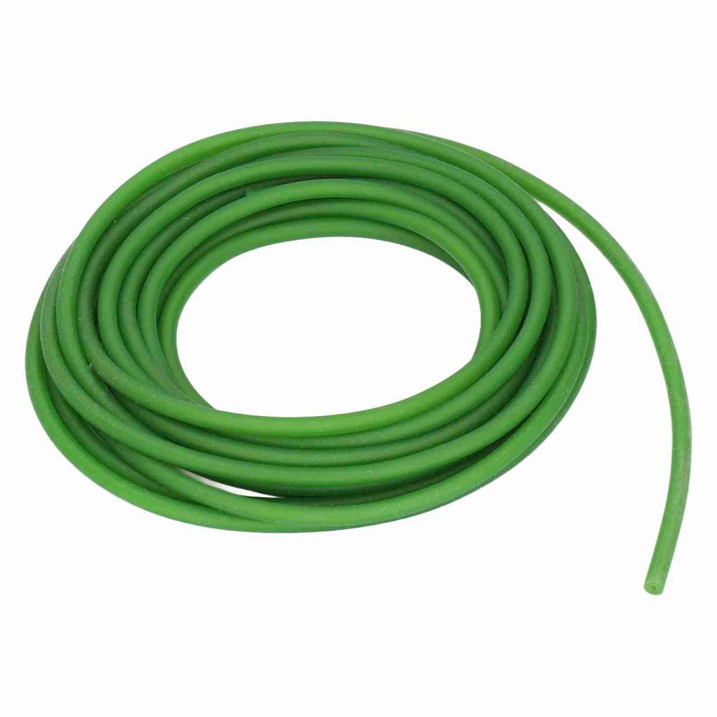 Replacement Band Fluorescent Green High Elasticity Latex Rubber Band Tube Accessories 5m 16.4ft