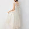 Sweet Mori Girl Embroidered Layered Vest Dress