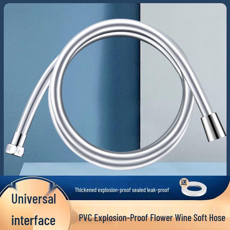 Zhi Shi High-Temperature PVC Shower Hose and Head Set