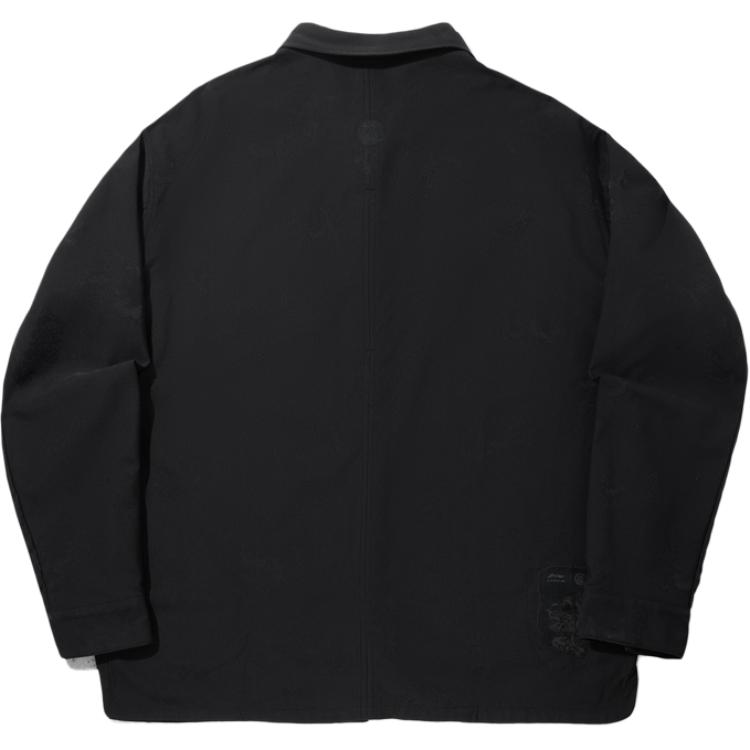 Li Ning X Jackie Chan Collaboration Kung Fu Series Loose Casual Versatile Long Sleeve Shirt Men shirts ASHV119-2