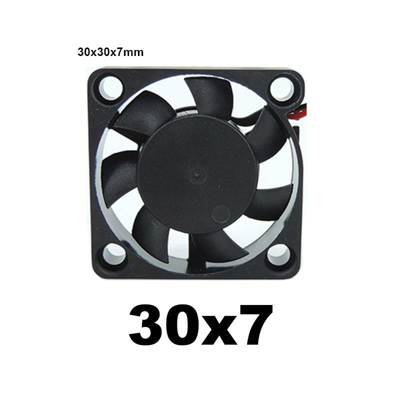 

30mm 40MM 50MM 60MM 70MM 80MM 90MM 120MM Cooling Fan Brushless Motor Case Fan Quiet Fan 2PIN for 3D print 4010 12025 8010 w1 5V