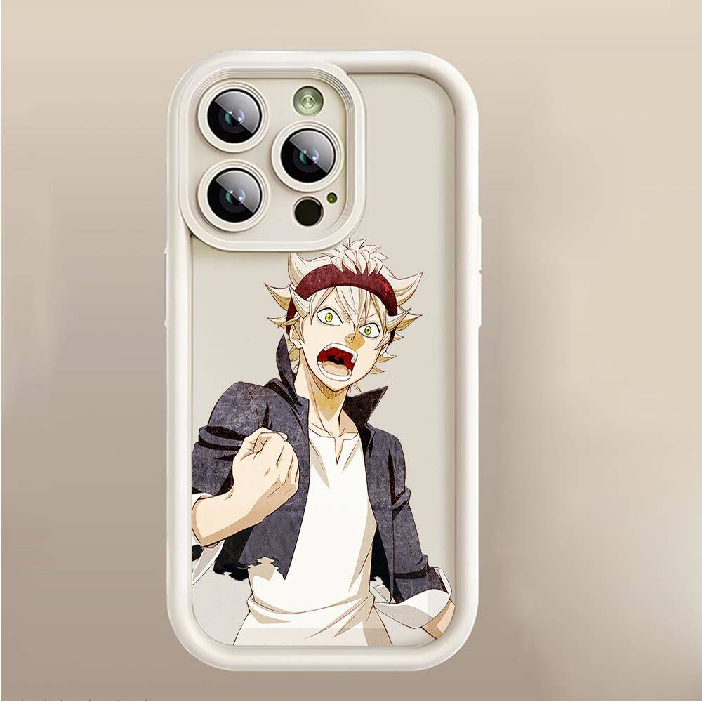 D-54 Black Clover  Case for iPhone 15 14 13 12 8 Plus Samsung S24 S23 Ultra A04S A05S Huawei P40 P50 P60 Nova 11 Pro Max OPPO A17K Reno 10