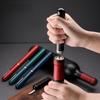 Air Pressure Pump Wine Bottle Opener Portable Stainless Steel Pin Easy Cork Remover Corkscrew for Home Party Wine Lovers Tools
