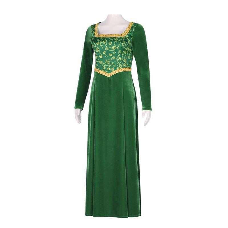 Costume da Cosplay di Shrek Vestito Verde Outfit per Role-Playing Costume da Esibizione Cosplay della Principessa Fiona