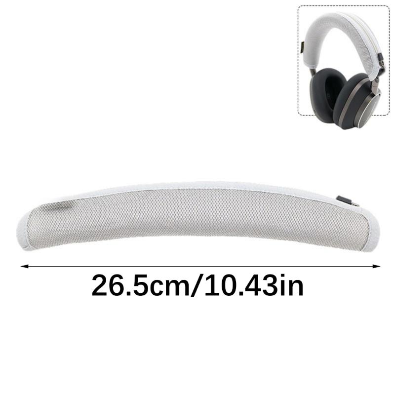 Premium Breathable Headband Cover For PX8S2 Headphones Headbeam Sleeve Zip Design Washable And Durability Design