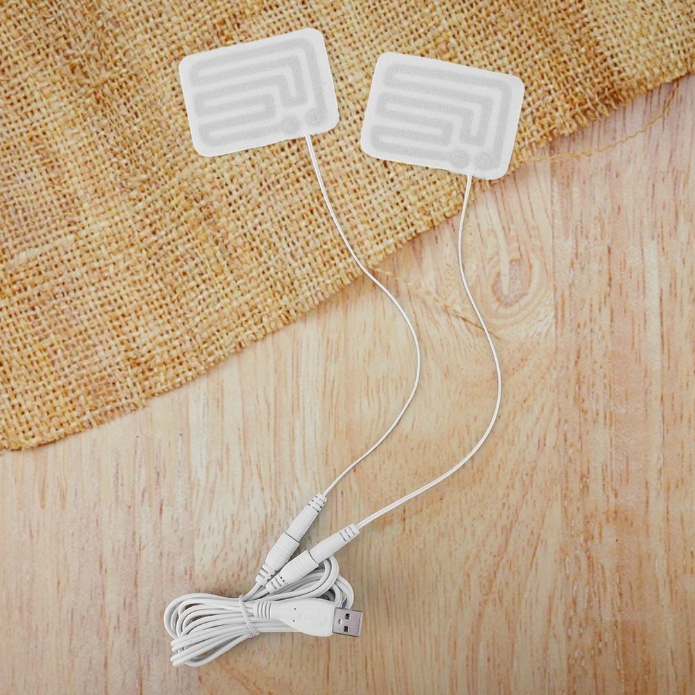 USB-Heizfolie Elektrische Heizmatte Faltbare Handschuhheizung Multifunktionale USB-Heizmatte Eins zu Zwei für Kleidung Handschuhe Schuhe