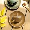 Exquisite Japanese Ceramic Espresso Cup and Saucer Set, 90ml Capacity