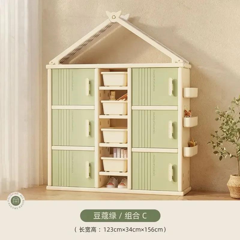 Baby wardrobe, children's toy classification and storage rack, children's wardrobe organization, household use
