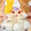 Original Mm Milk Candy Naughty Kitty Cat Cute Doll Vinyl Plush  Backpack Pendant Decoration Girl  Fun Toys Gifts