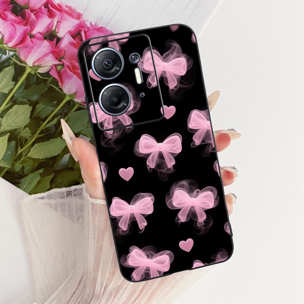 Phone Case For Infinix Hot 30 5G Cover X6832 Cute Cat Fashion Funny Painted Bumper For Infinix Hot30 5G Casing