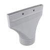 22x25x2cm Exhaust Connection Adapter Ventilation Perfect Airflow Four Locking Tabs High-Quality Plastic Minimal Height