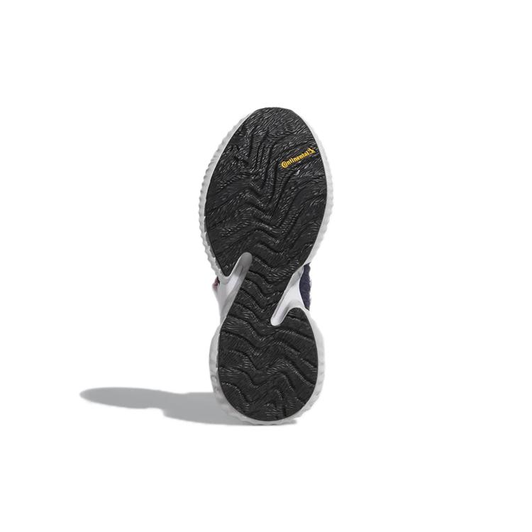 Adidas Alphabounce Instinct Slip Resistant And Breathable Low top Running Shoes Women's Purple Black D97288
