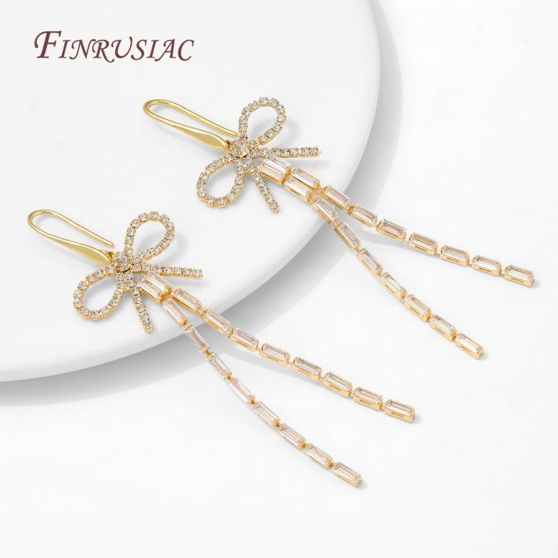 18K Gold Plated Brass Chain Tassel Charms For Jewelry,Tassel Earring Components,DIY Jewelry Making Supplies