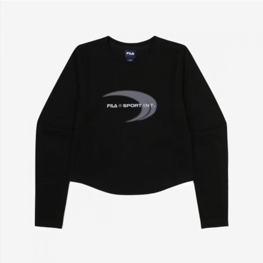 

Футболка Fila Graphic с длинным рукавом из хлопковой смеси Fs2rlg1171f BLK/090