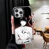 B-J A-Alex Anime Soft Phone Case for iPhone 15 16 17 Pro Max 17Air 16E 14 Plus 13 12 Mini Shockproof Cover Back Shell