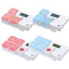Alarm Timer Pill Storage Box Smart Reminder Medicine Box New Weekly Pill Organizer  Daily