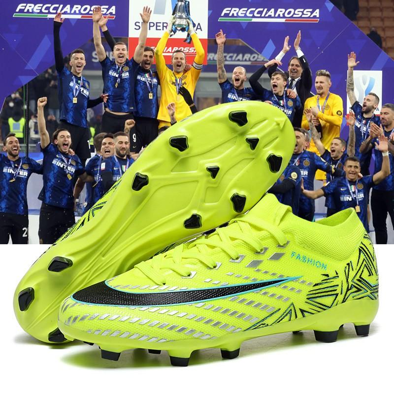 Mens Low-Cut Football Cleats Grass Artificial Turf Training Outdoor Soccer Shoes