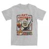 Art Crispies Terrifier Clown Shirt Apparel Unisex Womens Pure Cotton Fashion Retro Horror Tee Shirt Clothes Graphic Printing