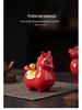 Chinese Ceramic Tang Horse Ornament Pair - Zodiac Year Desktop Decoration
