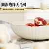 High-Grade Light Luxury Fruit Plate, Household Living Room Tea Table And Snacks, Transparent High-Grade Crystal Fruit Basin