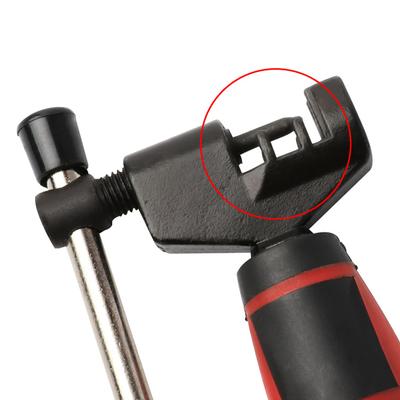 Estrattore per maglie della catena della bici, smagliacatena per mountain bike, separatore portatile in acciaio, strumento per la riparazione di biciclette