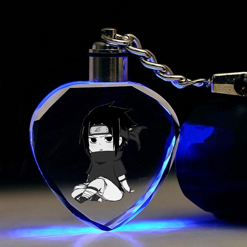 Keychain Sasuke/Itachi/Kakashi Double Sided Acrylic Cartoon Key Chain Pendant Accessories